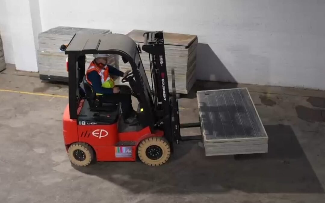 Our Solar Panels Recycling Facility